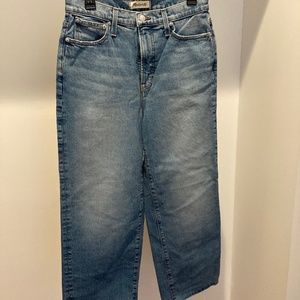 Madewell Wide Leg Crop Jean